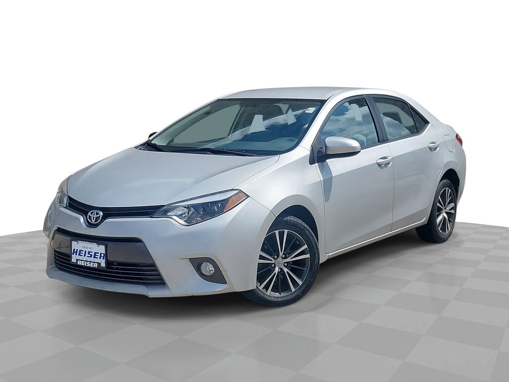 Classic Silver Metallic 2016 Toyota Corolla Sedan Front-Wheel Drive Continuously Variable Transmission