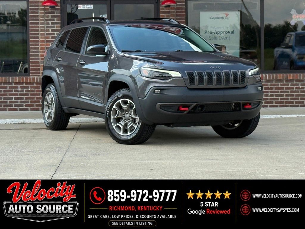Gray (Granite Crystal Metallic Clearcoat) 2022 Jeep Cherokee SUV / Crossover Four-Wheel Drive 9-Speed Automatic