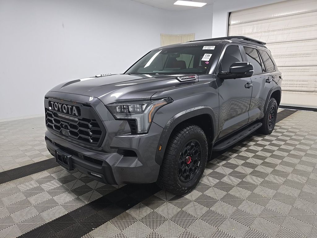 Magnetic Gray Metallic 2025 Toyota Sequoia SUV / Crossover Four-Wheel Drive Automatic