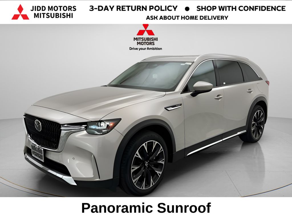 Gray (Platinum Quartz) 2024 Mazda CX-90 PHEV Premium AWD SUV / Crossover All-Wheel Drive 8-Speed Automatic