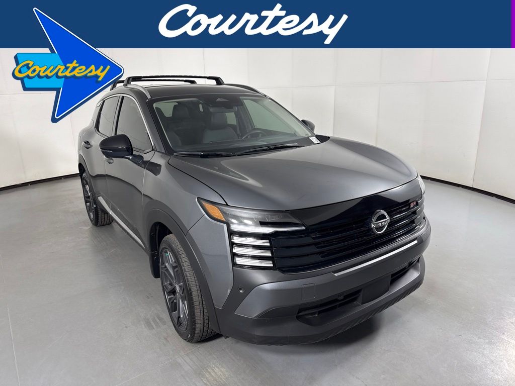 Gray (Gun Metallic) 2026 Nissan Kicks SUV / Crossover Front-Wheel Drive Continuously Variable Transmission
