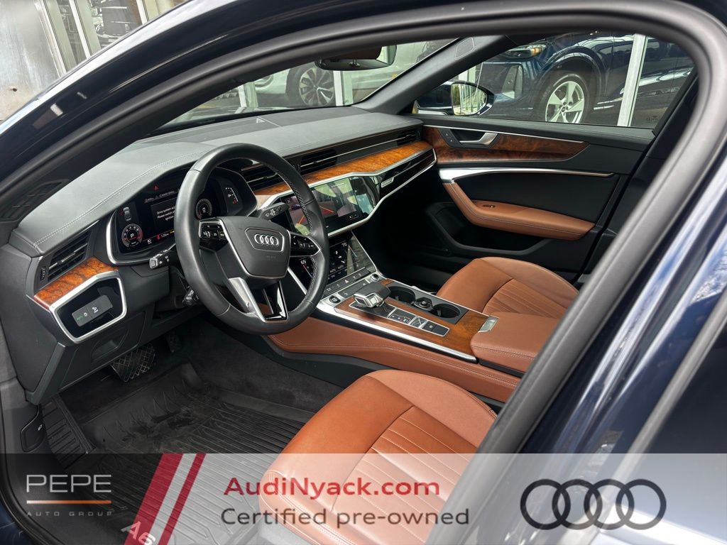 Certified Used 2023 Blue Audi Premium Plus image 6