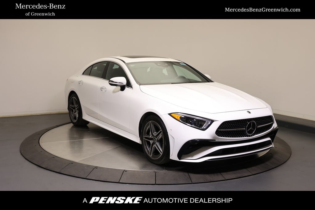 Polar White 2022 Mercedes-Benz CLS Coupe All-Wheel Drive 9-Speed Automatic
