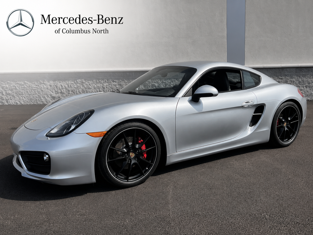 Rhodium Silver Metallic 2015 Porsche Cayman Coupe Rear-Wheel Drive 7-Speed Automatic