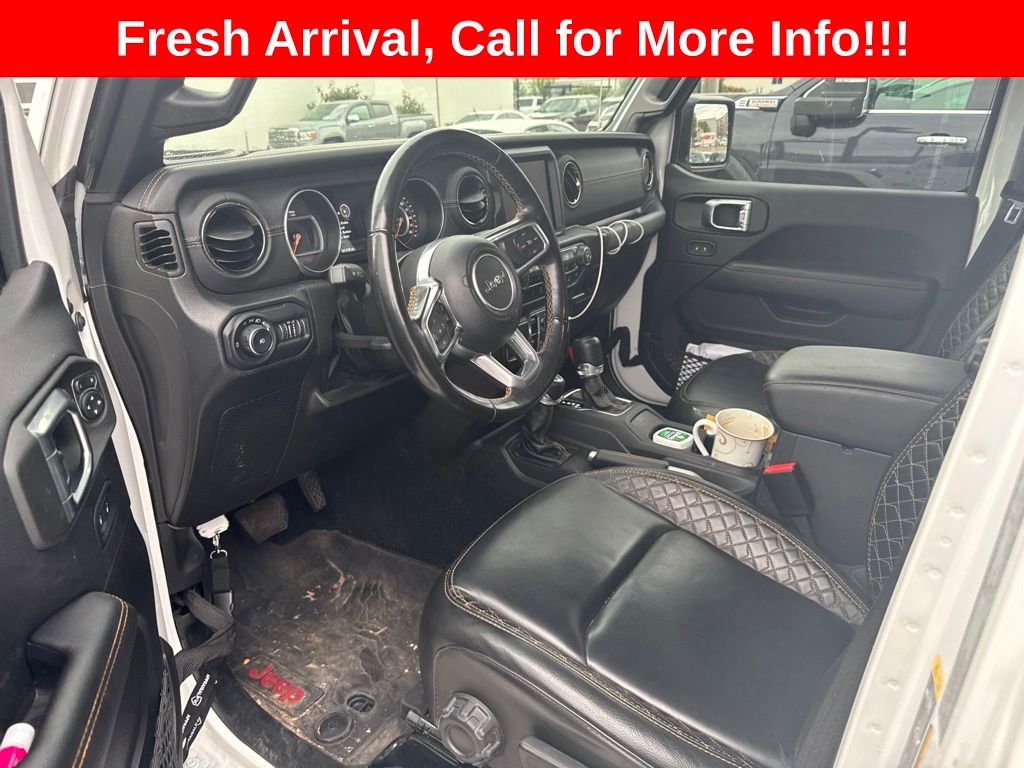 2022 Bright White Clearcoat Jeep Wrangler Unlimited Sahara High Altitude 4X4 SUV