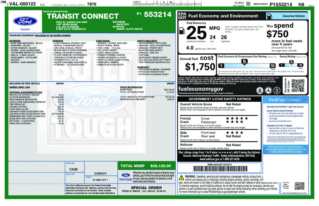 Certified Used 2023 Red Ford XL image 2