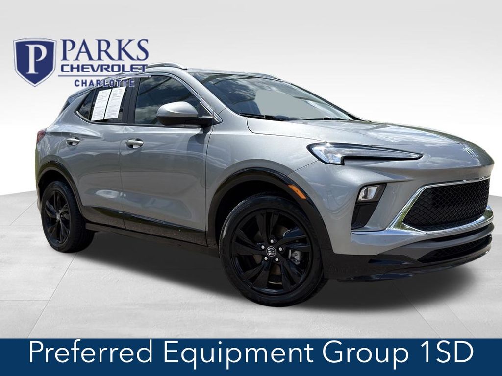 Gray Metallic 2024 Buick Encore GX Sport Touring FWD SUV / Crossover Front-Wheel Drive Continuously Variable Transmission