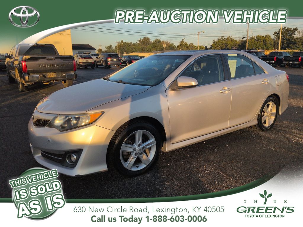Classic Silver Metallic 2012 Toyota Camry Sedan Front-Wheel Drive 6-Speed Automatic