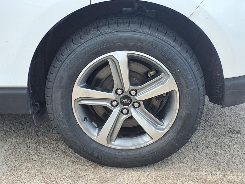 2024 Ford Edge SEL White at North Houston Mitsubishi