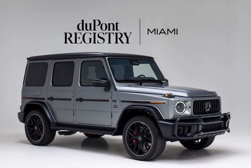 Gray (MANUFAKTUR Platinum Magno) 2025 Mercedes-Benz G-Class SUV / Crossover All-Wheel Drive 9-Speed Automatic