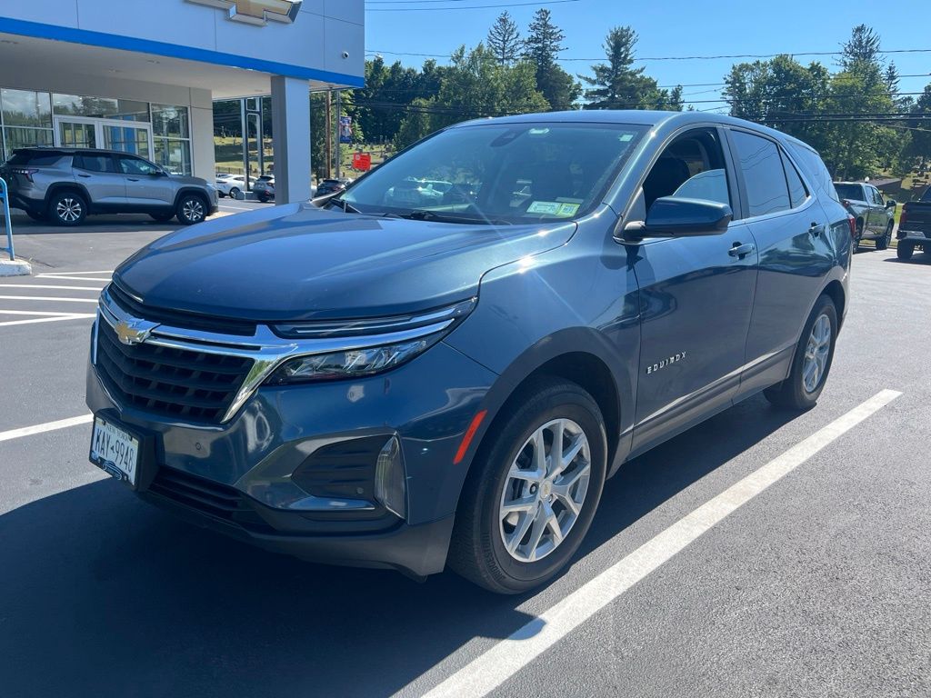 Lakeshore Blue Metallic 2024 Chevrolet Equinox SUV / Crossover Four-Wheel Drive 6-Speed Automatic Overdrive