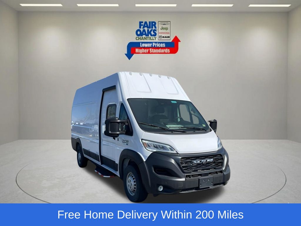 Bright White Clearcoat 2024 RAM ProMaster Van Front-Wheel Drive 1-Speed Automatic