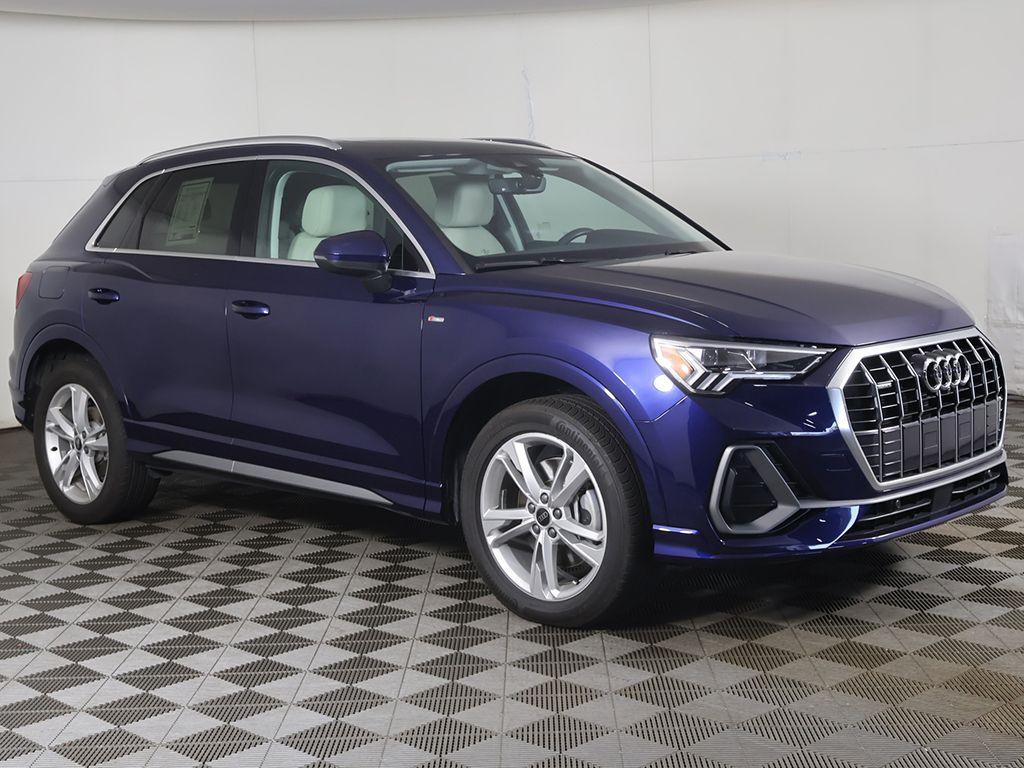 Used 2024 Blue Audi Premium Plus image 2