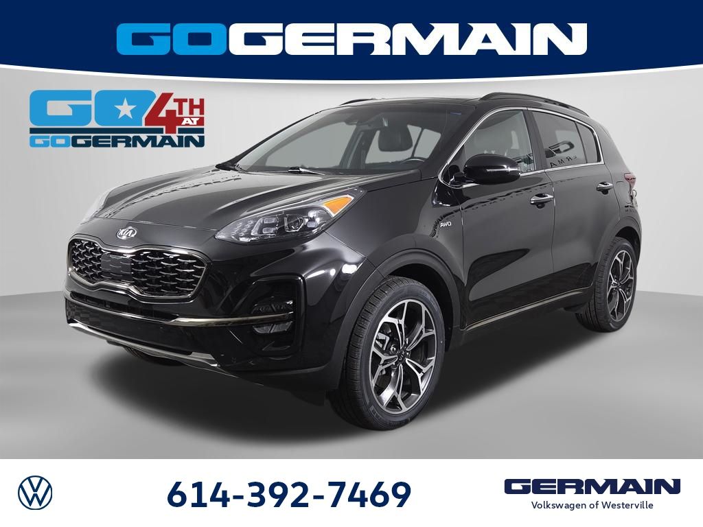 Black Cherry Pearl 2022 Kia Sportage SUV / Crossover 6-Speed Automatic Overdrive