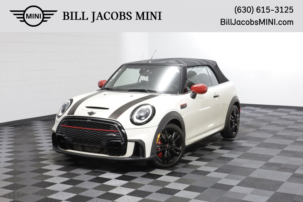 Pepper White 2023 MINI Cooper Convertible Front-Wheel Drive 8-Speed Automatic