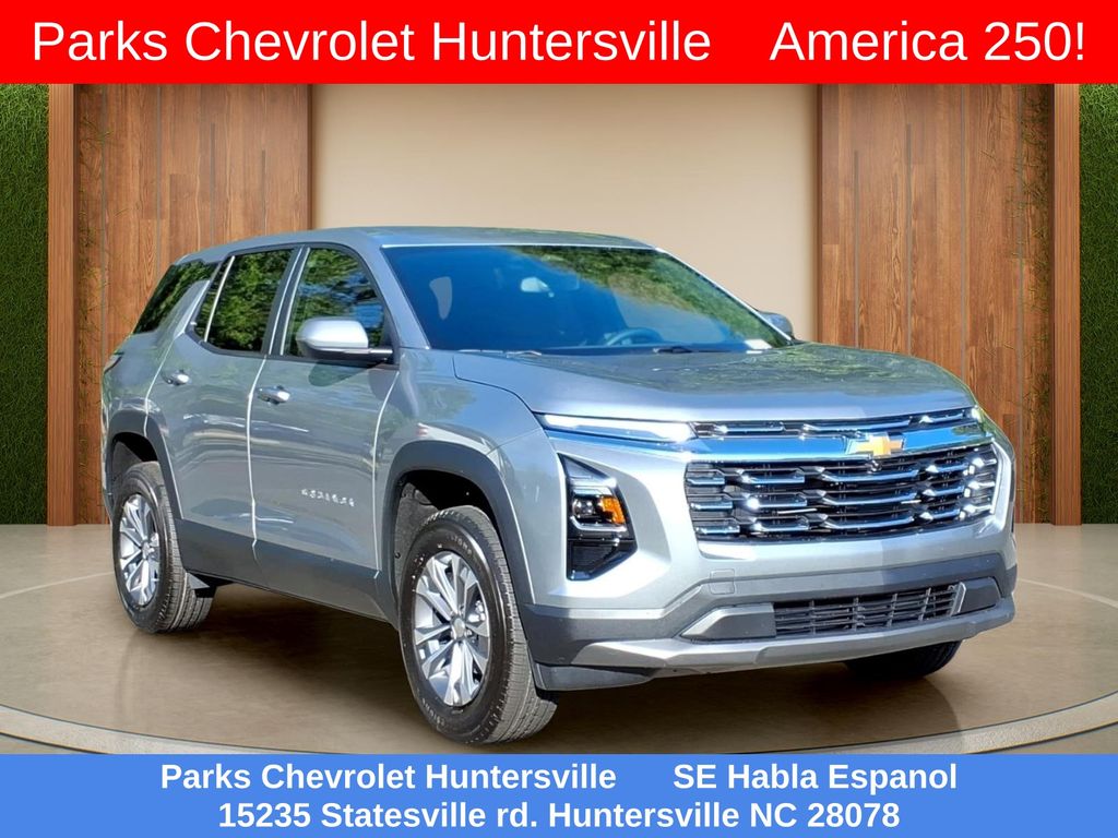 Sterling Gray Metallic 2026 Chevrolet Equinox SUV / Crossover Front-Wheel Drive Continuously Variable Transmission