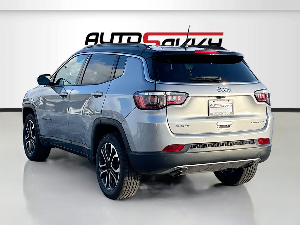 2023 Jeep Compass Limited Silver at Classic Elite Chevrolet Hwy 6