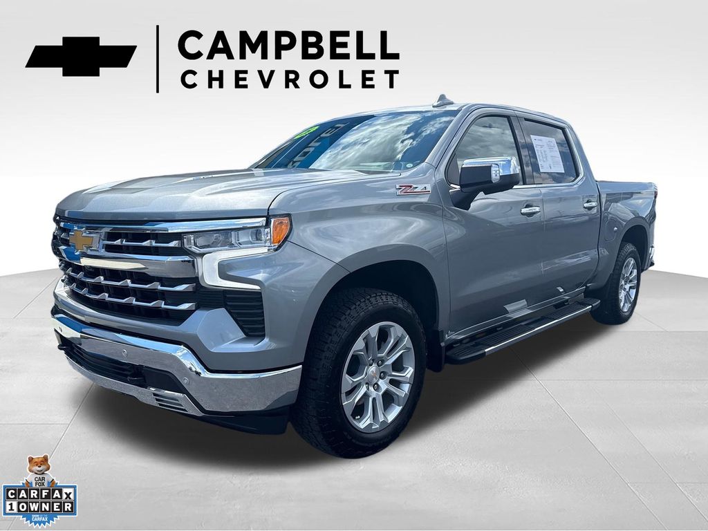 Sterling Gray Metallic 2026 Chevrolet Silverado 1500 Pickup Truck Four-Wheel Drive Automatic
