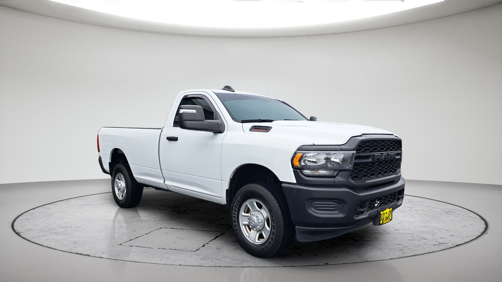 Bright White Clearcoat 2024 RAM 2500 Pickup Truck Four-Wheel Drive 8-Speed Automatic