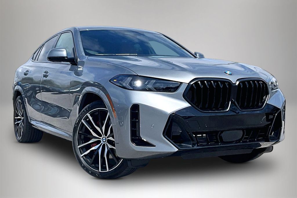 Gray (Skyscraper Grey Metallic) 2026 BMW X6 xDrive40i SUV / Crossover All-Wheel Drive 8-Speed Automatic