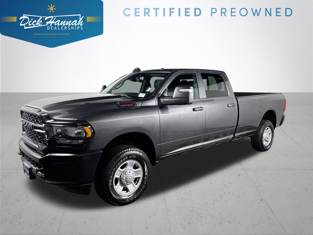 Gray (Granite Crystal Metallic Clearcoat) 2024 RAM 2500 Pickup Truck Four-Wheel Drive 8-Speed Automatic