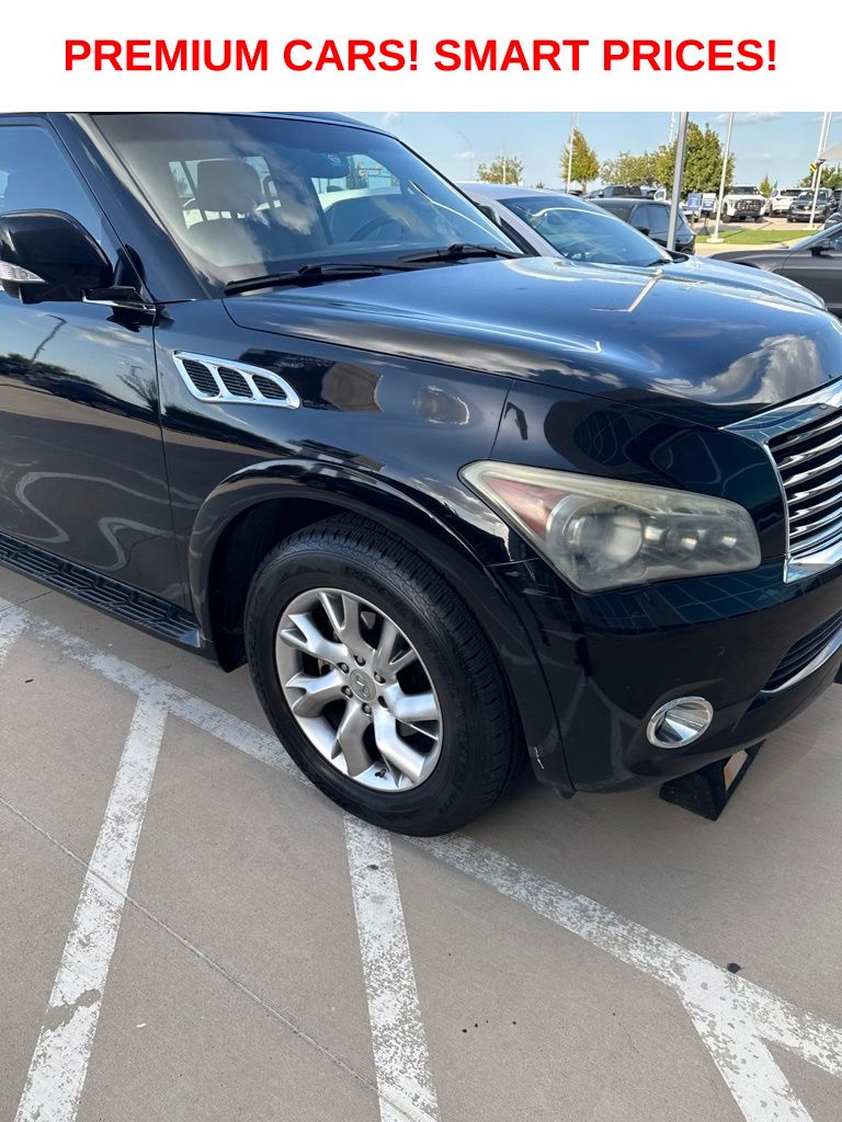 Black Obsidian 2011 INFINITI QX56 SUV / Crossover 4X2 7-Speed Automatic