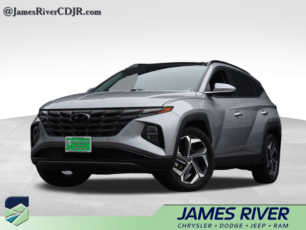 Shimmering Silver 2024 Hyundai Tucson SUV / Crossover All-Wheel Drive 8-Speed Automatic