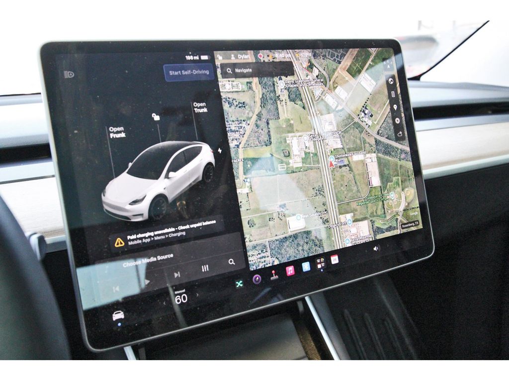 2020 Tesla Model Y Long Range White at Shottenkirk Kia Fort Bend