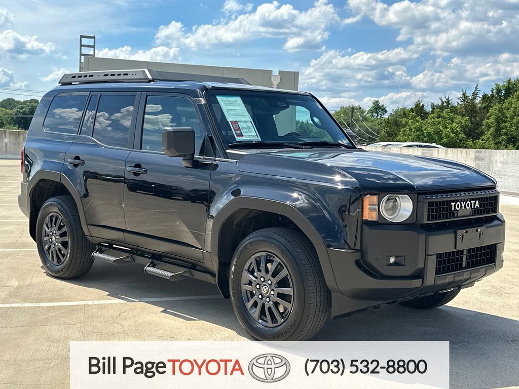 Black 2025 Toyota Land Cruiser 1958 4WD SUV / Crossover Four-Wheel Drive 8-Speed Automatic