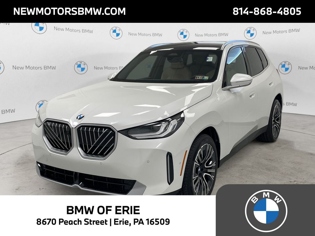 Mineral White Metallic 2026 BMW X3 SUV / Crossover All-Wheel Drive 8-Speed Automatic