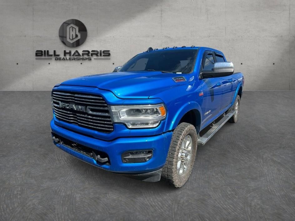 Hydro Blue Pearlcoat 2022 RAM 2500 Laramie Crew Cab 4WD Pickup Truck Four-Wheel Drive 8-Speed Automatic