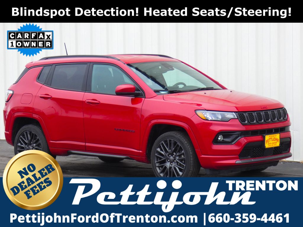 Redline Pearlcoat 2023 Jeep Compass (Red) Edition 4WD SUV / Crossover Four-Wheel Drive 8-Speed Automatic