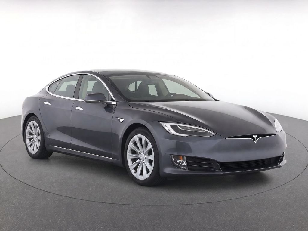 Gray 2018 Tesla Model S Sedan All-Wheel Drive 1-Speed Automatic