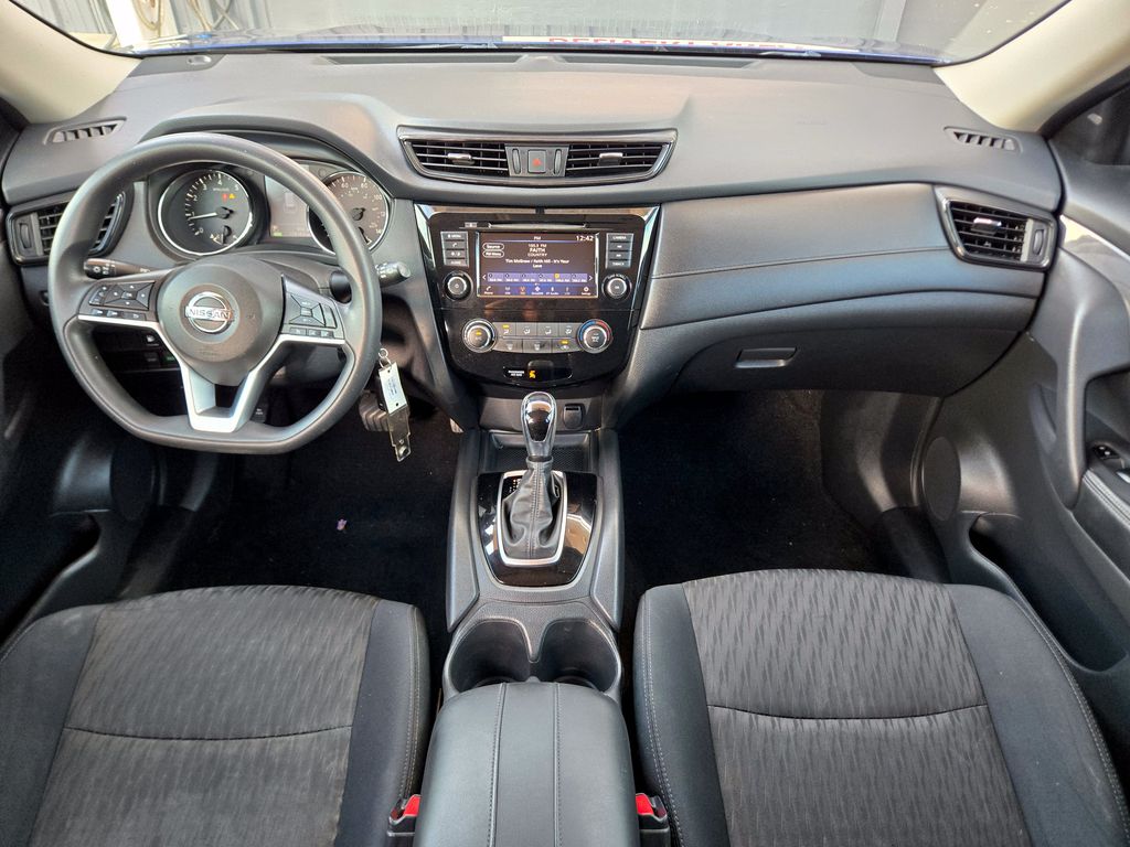 2018 Nissan Rogue S Blue at DeMontrond Automotive Group