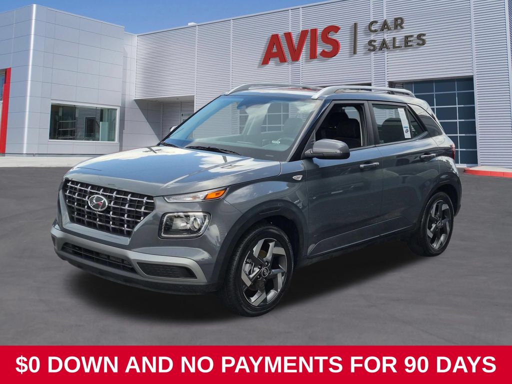 Gray 2025 Hyundai Venue SUV / Crossover Front-Wheel Drive Continuously Variable Transmission