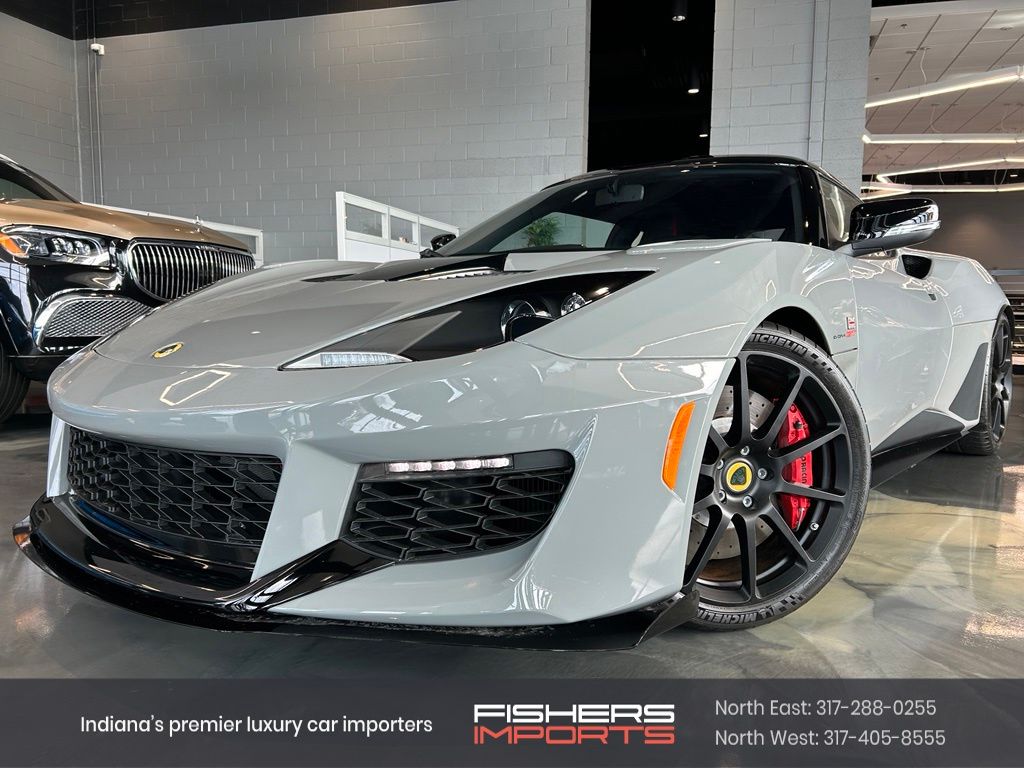 Gray 2020 Lotus Evora Coupe Rear-Wheel Drive 6-Speed Automatic
