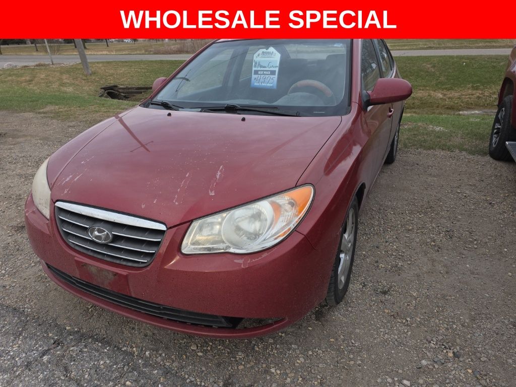 Apple Red Pearl 2008 Hyundai Elantra SE FWD Sedan Front-Wheel Drive 4-Speed Automatic Overdrive