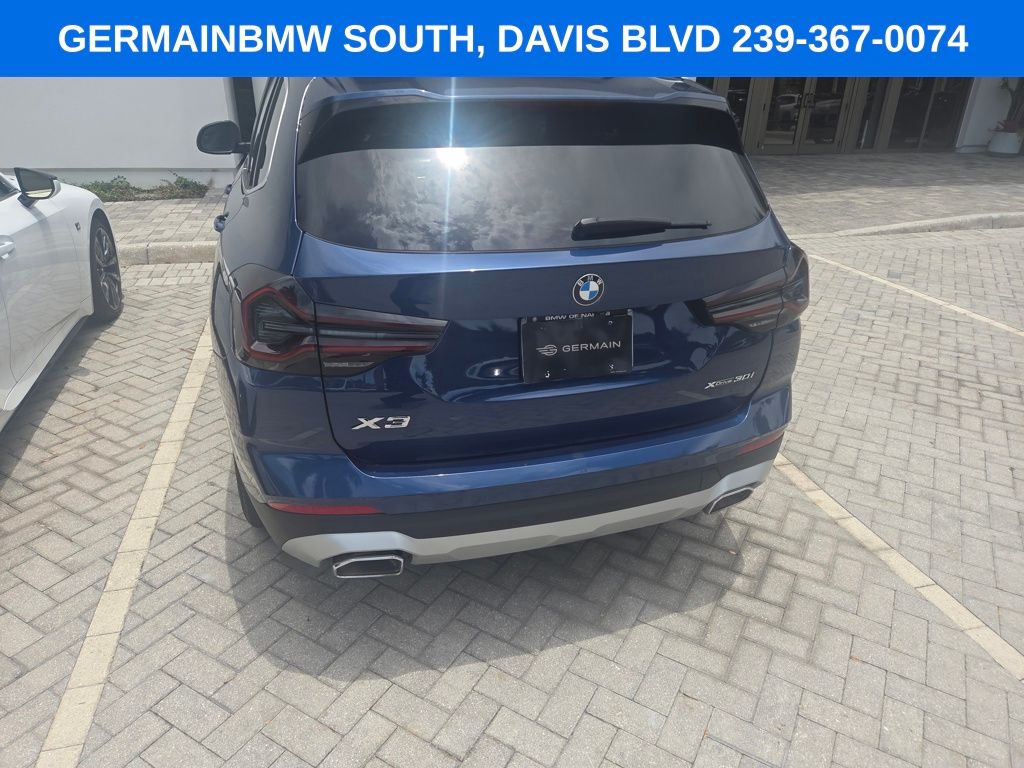 Certified Used 2024 Blue BMW xDrive30i image 9