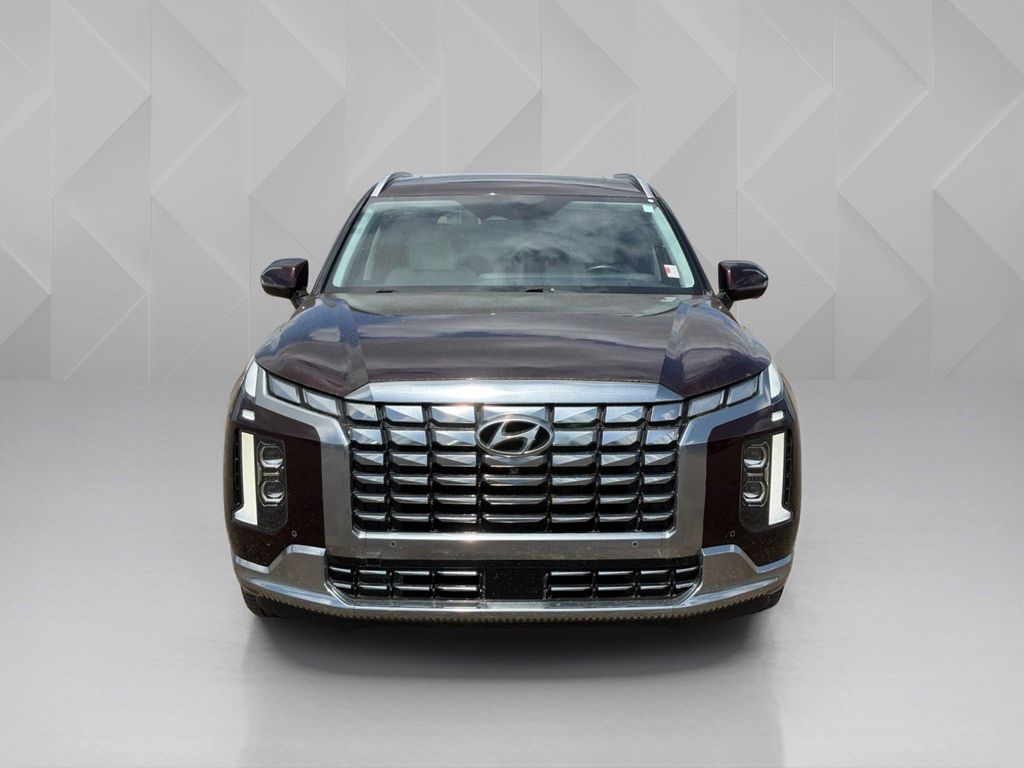 2023 Hyundai Palisade Calligraphy Red at Gullo Toyota