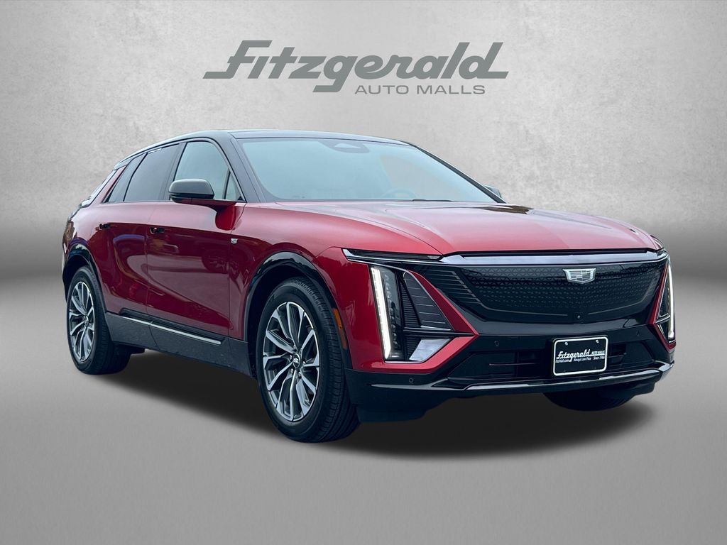 Radiant Red Tintcoat 2024 Cadillac LYRIQ SUV / Crossover Rear-Wheel Drive 1-Speed Automatic
