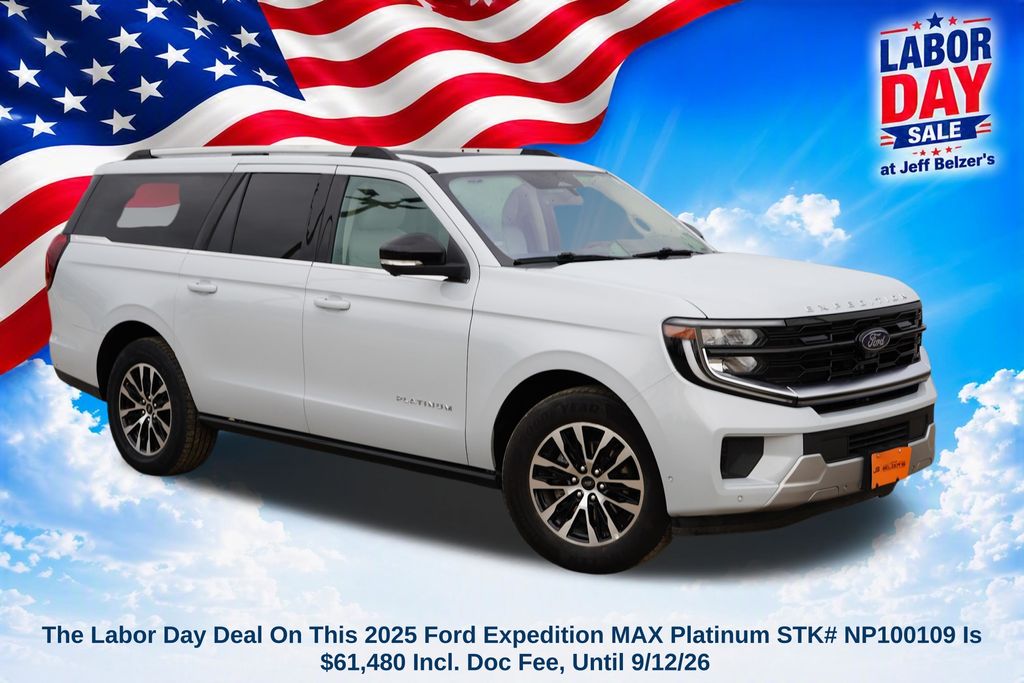 Silver Metallic 2025 Ford Expedition SUV / Crossover Four-Wheel Drive Automatic