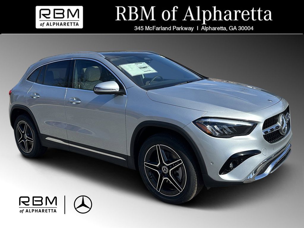 Cirrus Silver Metallic 2026 Mercedes-Benz GLA 250 4MATIC SUV / Crossover All-Wheel Drive 8-Speed Dual Clutch