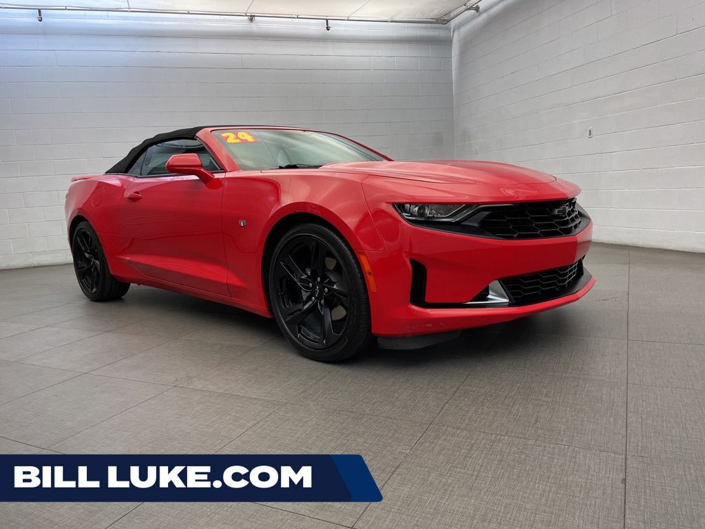 Red 2024 Chevrolet Camaro 2LT Convertible RWD Convertible Rear-Wheel Drive Automatic