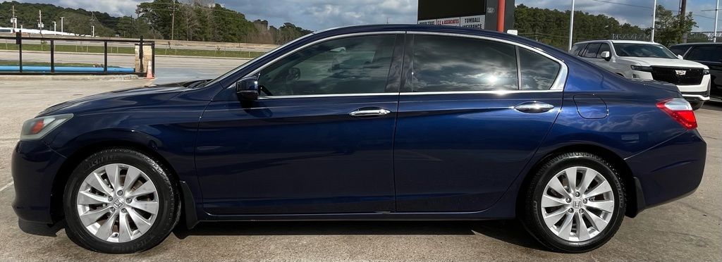 2013 Honda Accord EX-L Blue at Don McGill Toyota