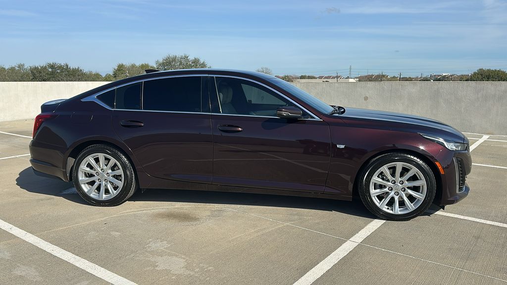 2022 Cadillac CT5 Luxury Red at AutoSavvy Houston Southwest