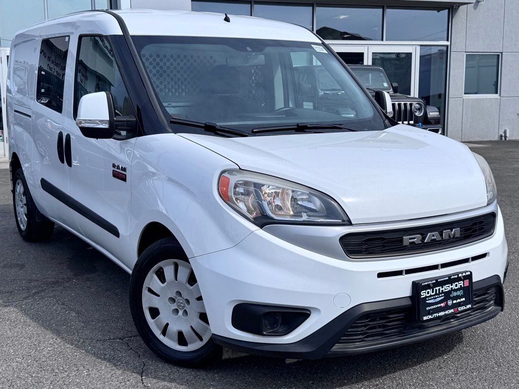 Bright White 2021 RAM ProMaster City Tradesman SLT Cargo Van FWD Van Front-Wheel Drive 9-Speed Automatic