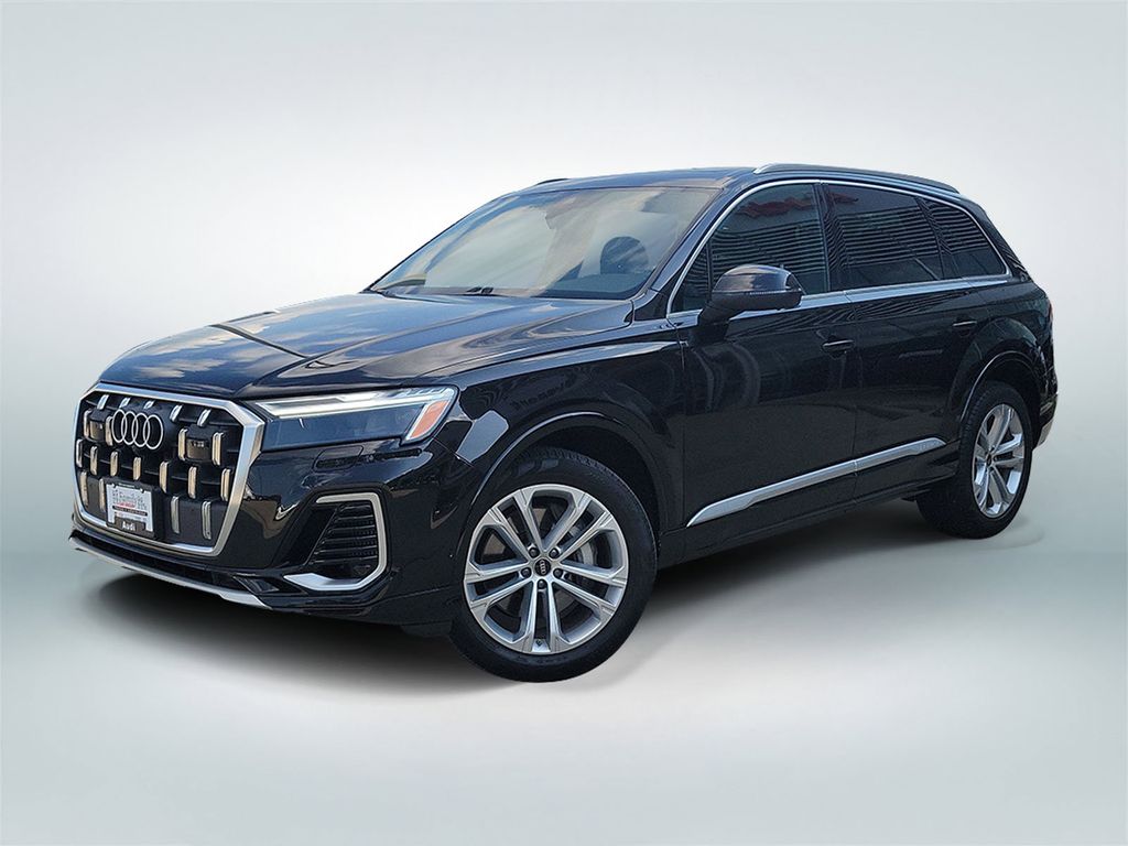 Mythos Black Metallic 2025 Audi Q7 SUV / Crossover All-Wheel Drive 8-Speed Automatic
