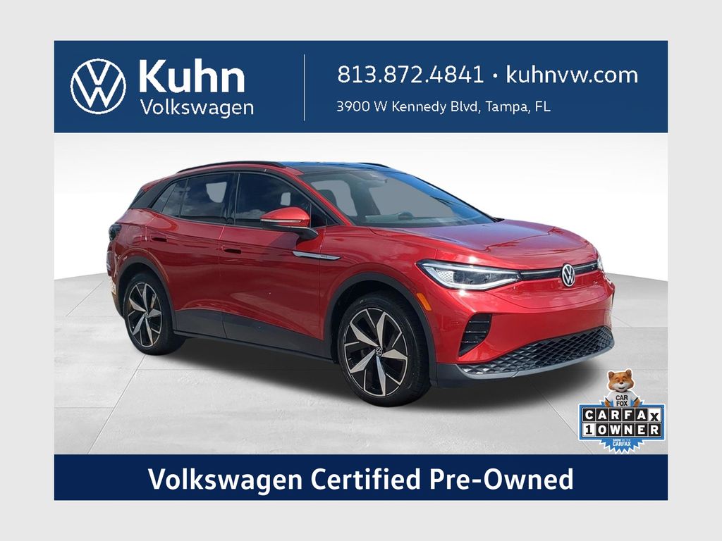Aurora Red Metallic 2024 Volkswagen ID.4 SUV / Crossover Rear-Wheel Drive Automatic