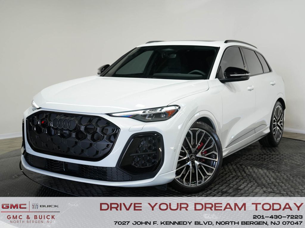 Glacier White Metallic 2025 Audi SQ5 3.0T quattro Premium Plus AWD SUV / Crossover All-Wheel Drive 7-Speed Automatic