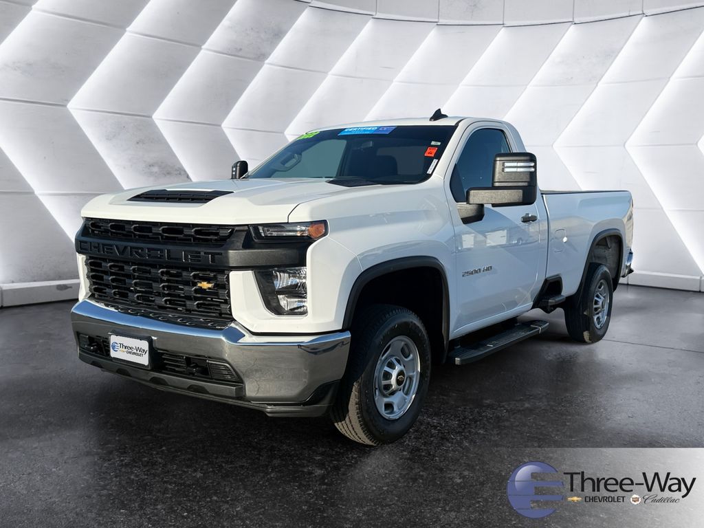 Summit White 2022 Chevrolet Silverado 2500HD Work Truck LB RWD Pickup Truck 4X2 6-Speed Automatic